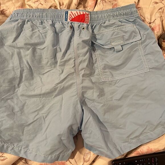 St . Tropez Gerry Swin Trunks Soft Light Blue Size L great condition - Picture 5 of 8